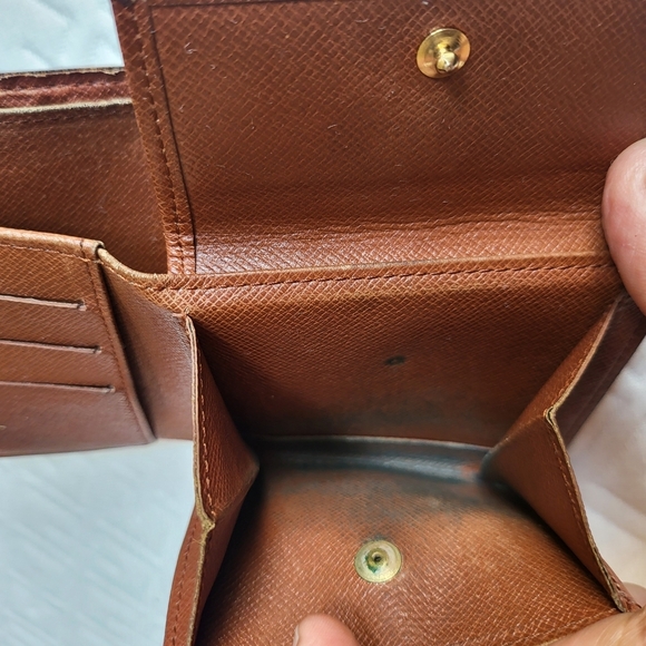 LOUiS Vuitton Bifold Wallet Monogran Porte Bier Cult Credit Monet - Picture 6 of 11